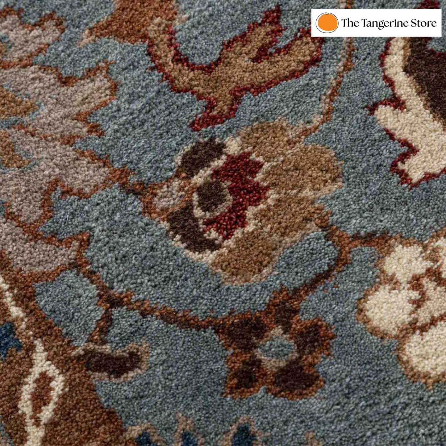 Handcrafted Rug/Carpet | Pure Wool | Hand Tufted | High Pile | High Density | Yarn Dyed-2