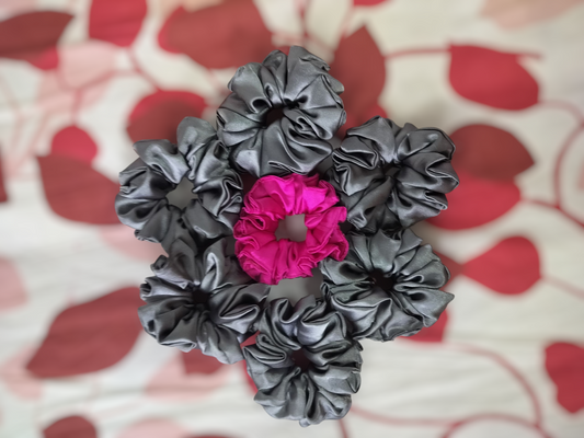 Kuhuki's Handmade Anti-Breakage Satin Scrunchie