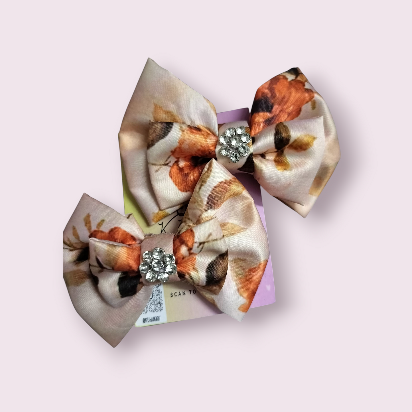 Handmade Satin Hair Bows